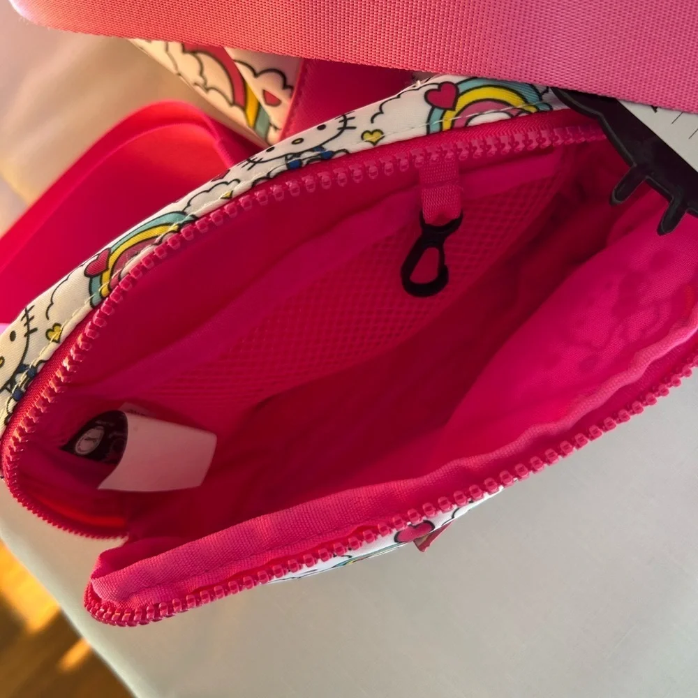 Hello Kitty Rainbow Bag Bundle - Pink and White